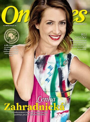 Obálka e-magazínu Ona DNES Magazín - 15.8.2016