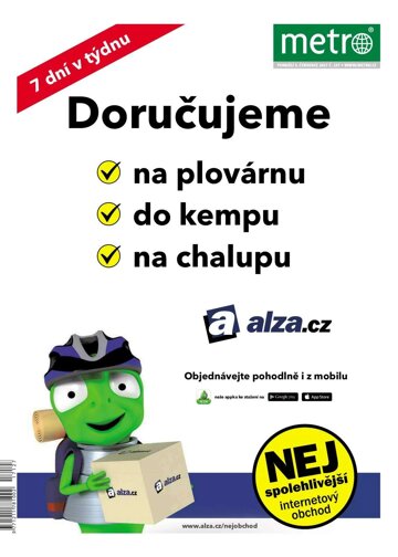 Obálka e-magazínu deník METRO 3.7.2017