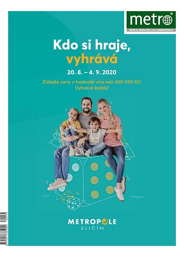 Obálka e-magazínu deník METRO 21.8.2020