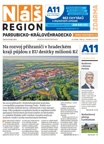 Obálka e-magazínu Náš Region - Pardubicko/Královéhradecko 31/2024