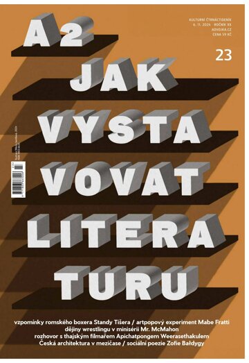 Obálka e-magazínu A2-Jak vystavovat literaturu-23/2024