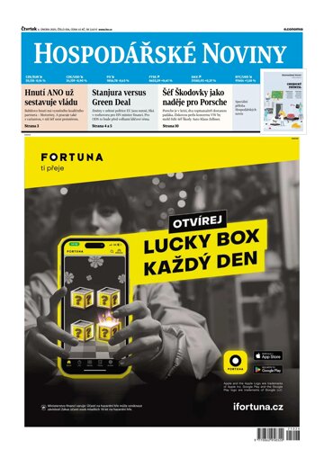 Obálka e-magazínu Hospodářské noviny 026 - 6.2.2025