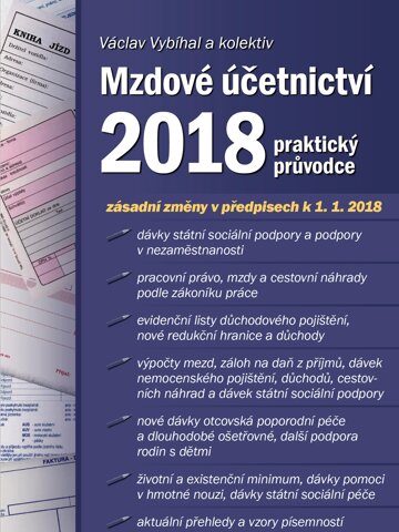 Obálka knihy Mzdové účetnictví 2018