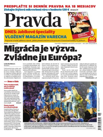 Obálka e-magazínu Pravda 4.9.2015