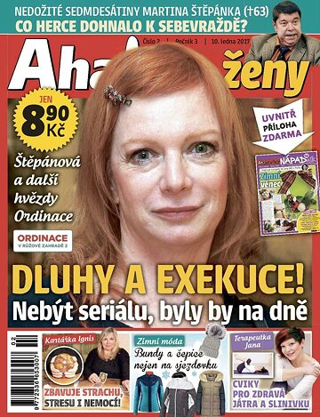 Obálka e-magazínu AHA! pro ženy 10.1.2017