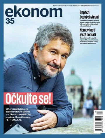 Obálka e-magazínu Ekonom 35 - 26.8.2021