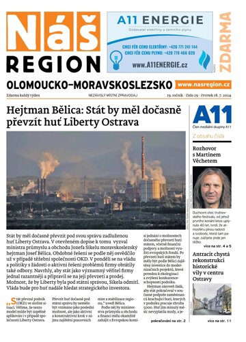 Obálka e-magazínu Náš Region - Olomoucko/Moravskoslezsko 29/2024