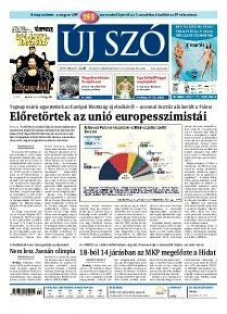 Obálka e-magazínu Új Szó 27.5.2014