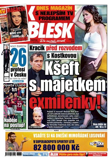 Obálka e-magazínu Blesk 11.3.2016