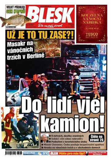 Obálka e-magazínu Blesk 20.12.2016