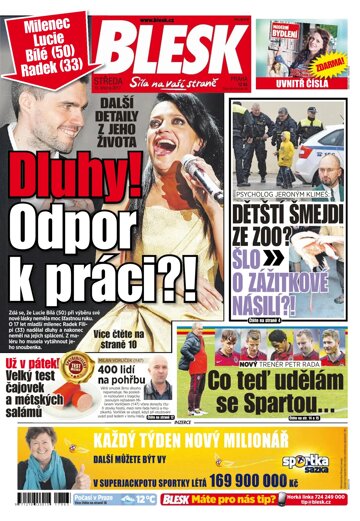 Obálka e-magazínu Blesk 15.3.2017