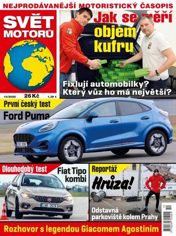 Obálka e-magazínu Svět motorů 10/2020