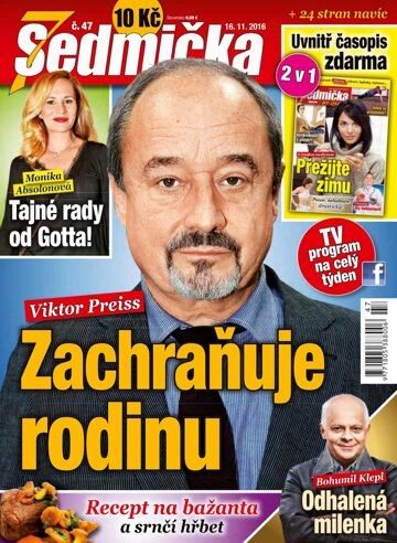 Obálka e-magazínu Sedmička 47/2016