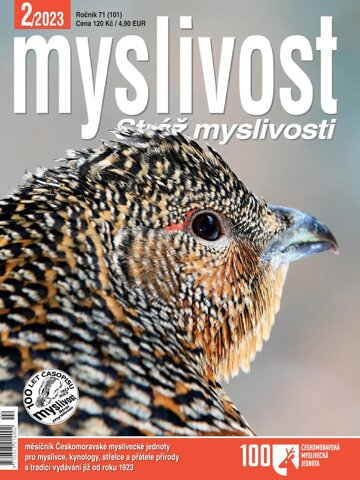 Obálka e-magazínu Myslivost 2/2023