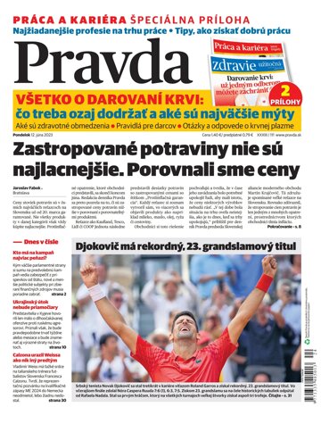 Obálka e-magazínu Pravda 12. 6. 2023