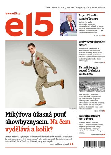 Obálka e-magazínu E15 1.8.2024