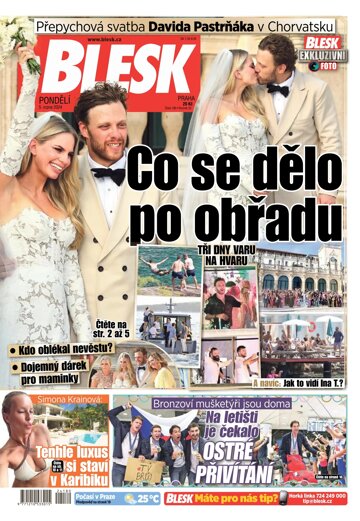 Obálka e-magazínu Blesk 5.8.2024