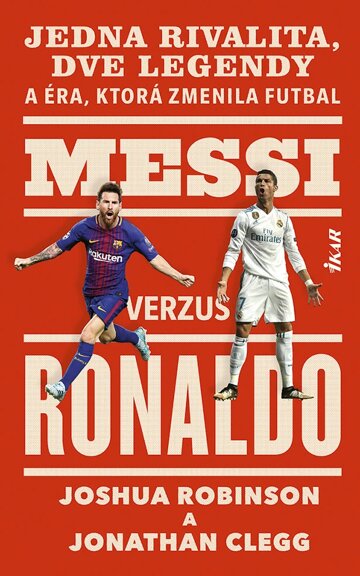 Obálka knihy Messi verzus Ronaldo