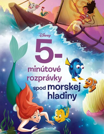 Obálka knihy Disney - 5-minútové rozprávky spod morskej hladiny