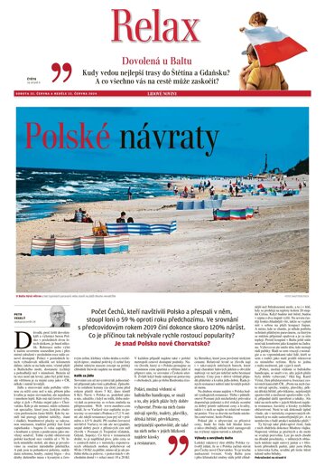 Obálka e-magazínu LN+ Čechy - 22.06.2024