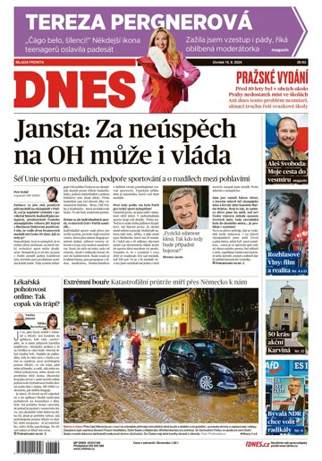 Obálka e-magazínu MF Dnes 15.8.2024