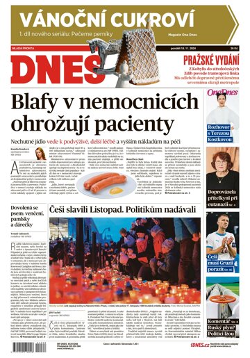 Obálka e-magazínu MF Dnes 18.11.2024