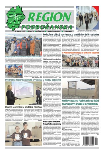 Obálka e-magazínu Region Podbořanska 10/25