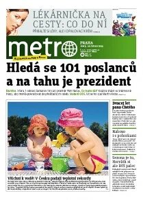 Obálka e-magazínu deník METRO 18.6.2013