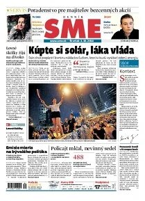 Obálka e-magazínu SME 2.10.2014