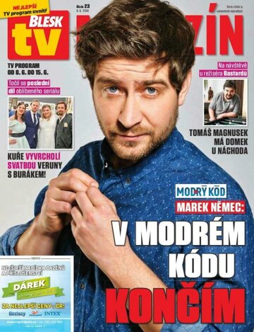 Obálka e-magazínu Blesk Tv magazín - 8.6.2018