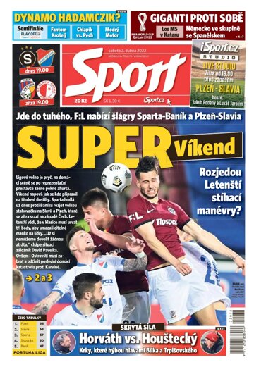 Obálka e-magazínu Sport 2.4.2022