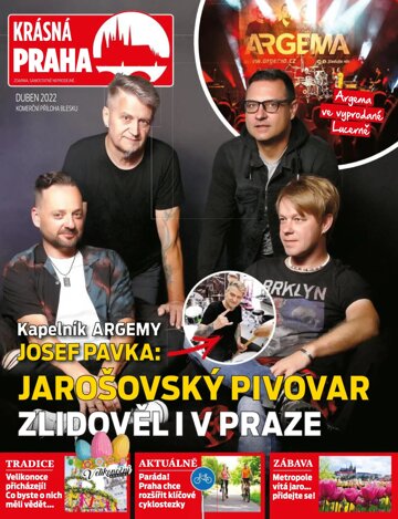 Obálka e-magazínu Příloha Blesk Krásná Praha - 5.4.2022