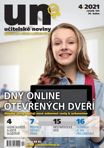 Obálka e-magazínu Učitelské noviny 4/2021