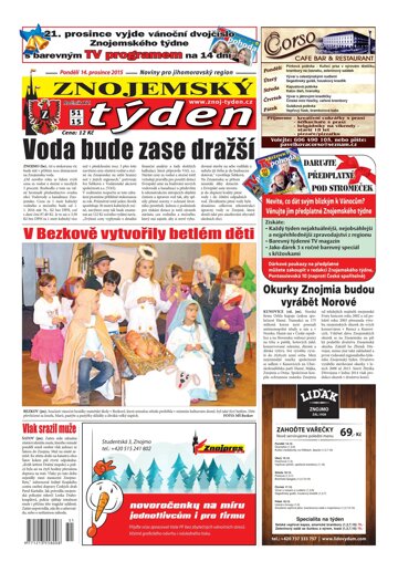 Obálka e-magazínu Znojemský týden 51 / 2015