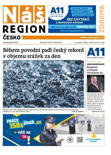 Obálka e-magazínu Náš Region - Česko 41/2024