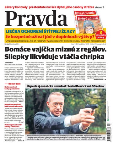 Obálka e-magazínu Pravda 30. 10. 2024