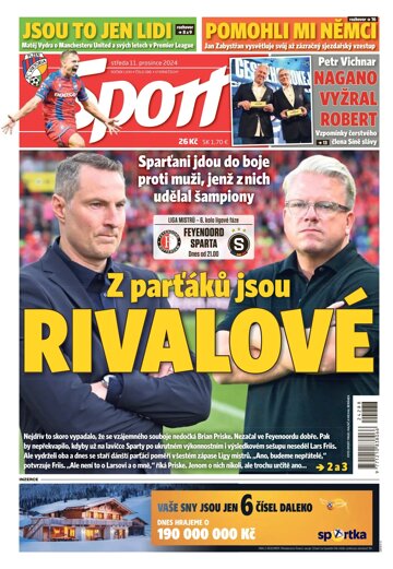 Obálka e-magazínu Sport 11.12.2024