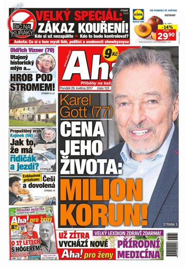 Obálka e-magazínu AHA! 29.5.2017