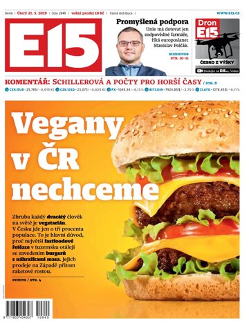 Obálka e-magazínu E15 21.5.2019