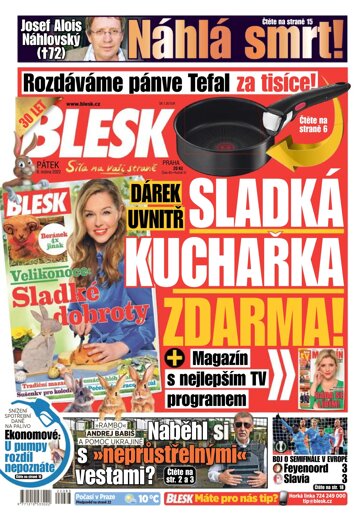 Obálka e-magazínu Blesk 8.4.2022