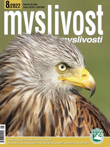 Obálka e-magazínu Myslivost 8/2022