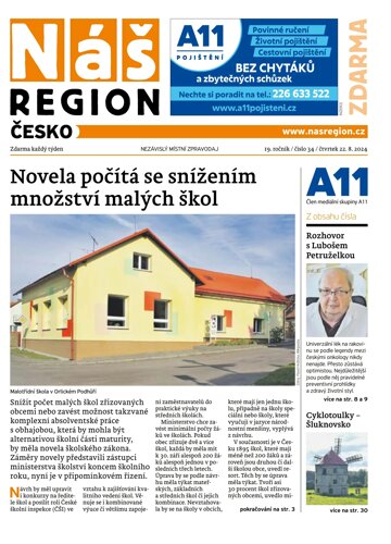 Obálka e-magazínu Náš Region - Česko 34/2024