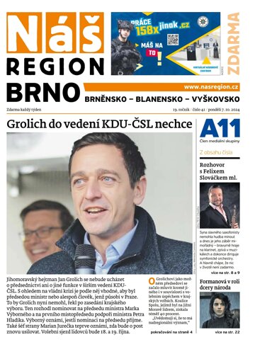 Obálka e-magazínu Náš Region - Brno 41/2024