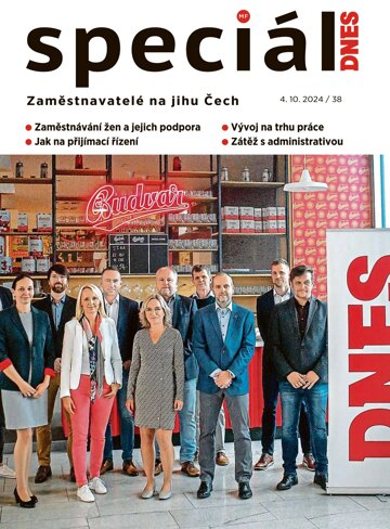 Obálka e-magazínu Magazín DNES SPECIÁL Jižní Čechy - 4.10.2024