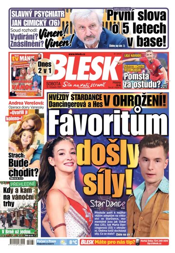 Obálka e-magazínu Blesk 16.11.2024