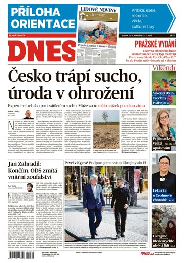 Obálka e-magazínu MF Dnes 22.3.2025