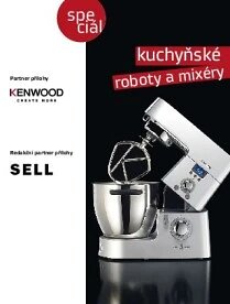 Obálka e-magazínu Kuchyňské roboty a mixéry