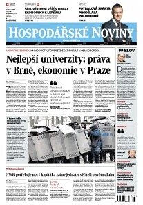 Obálka e-magazínu Hospodářské noviny 016 - 23.1.2014