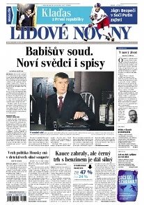 Obálka e-magazínu Lidové noviny 31.1.2014