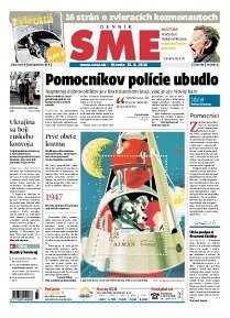 Obálka e-magazínu SME 13.8.2014